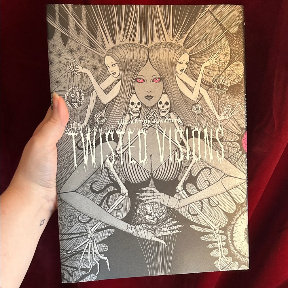 Twisted Visions Junji Ito Art Hardcover Book